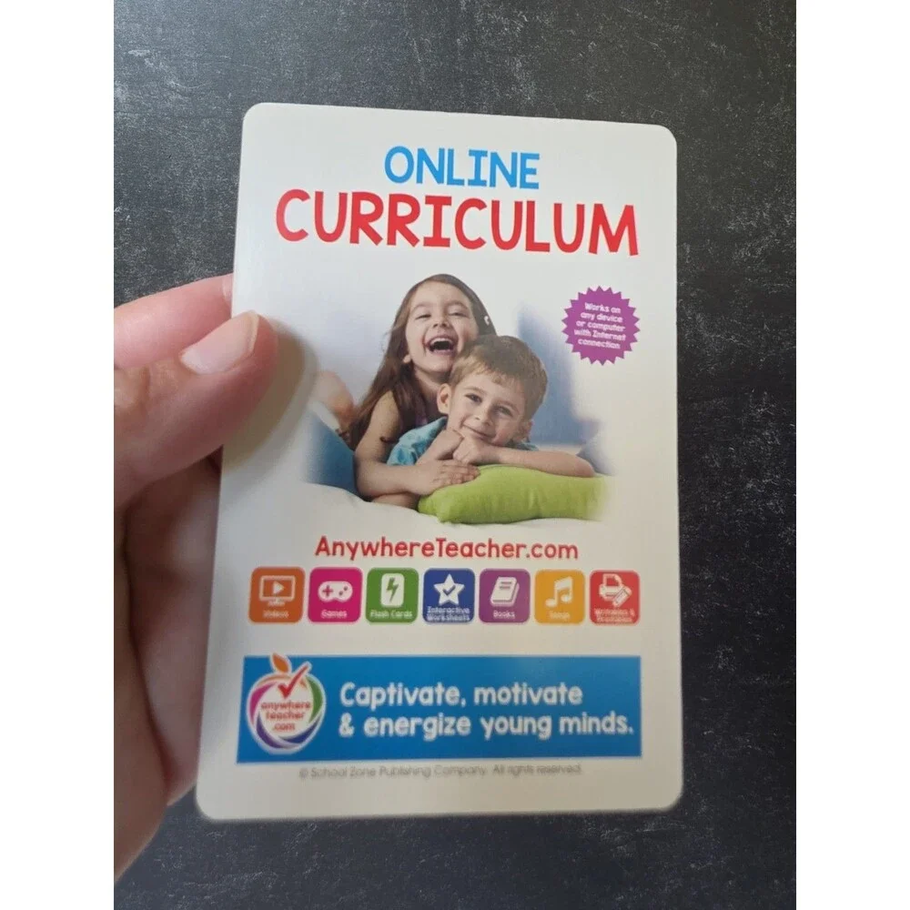 School Zone Multiplication 0-10 Flash Cards Grade 3-4; 34 Problem Card+1 Parent